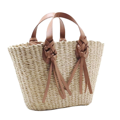 SolunaWeave™ – Riviera Knot Handle Bag