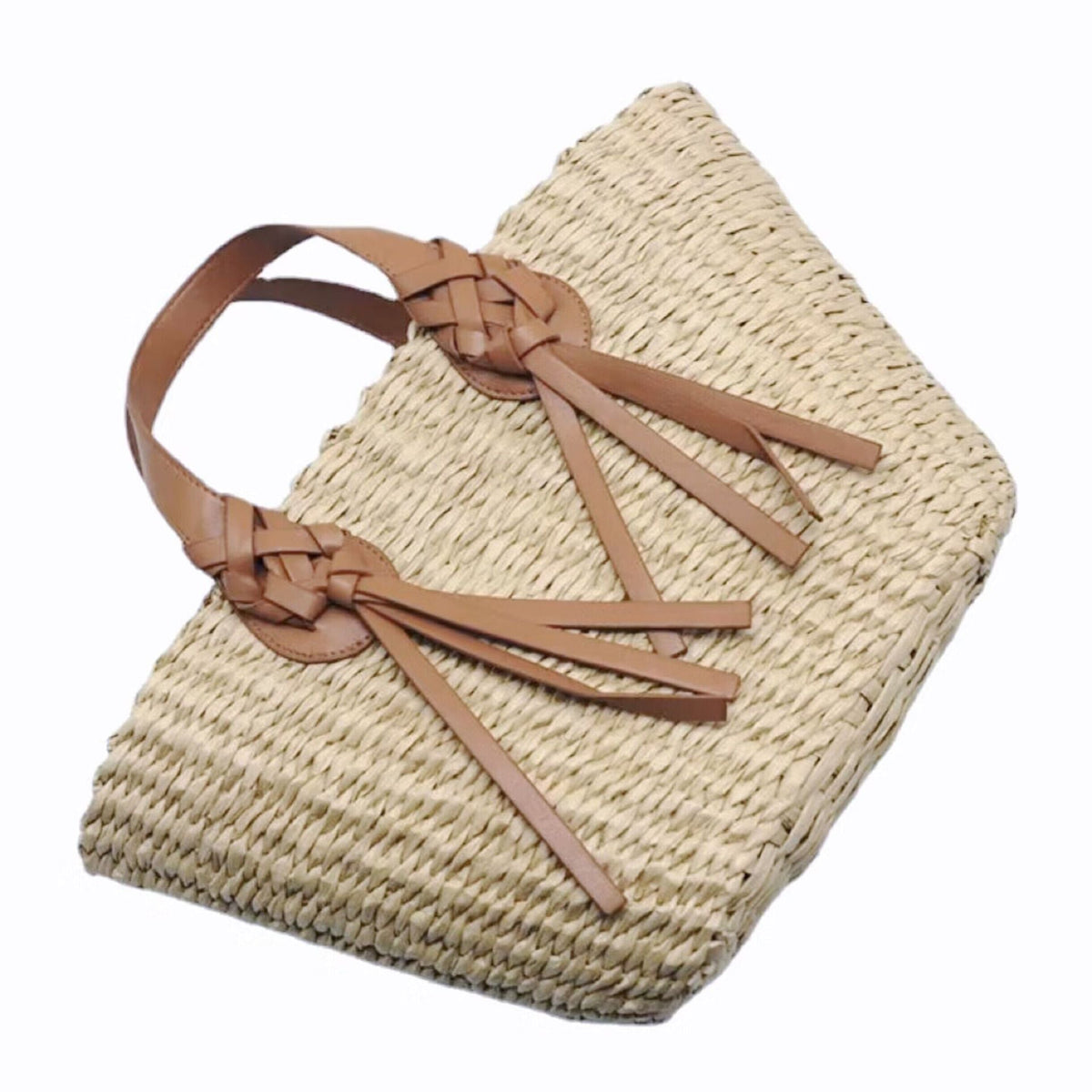 SolunaWeave™ – Riviera Knot Handle Bag