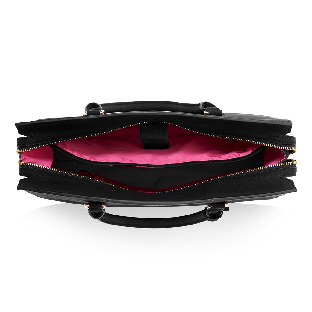 Black - Aricia Vegan Fashion Computer Bag