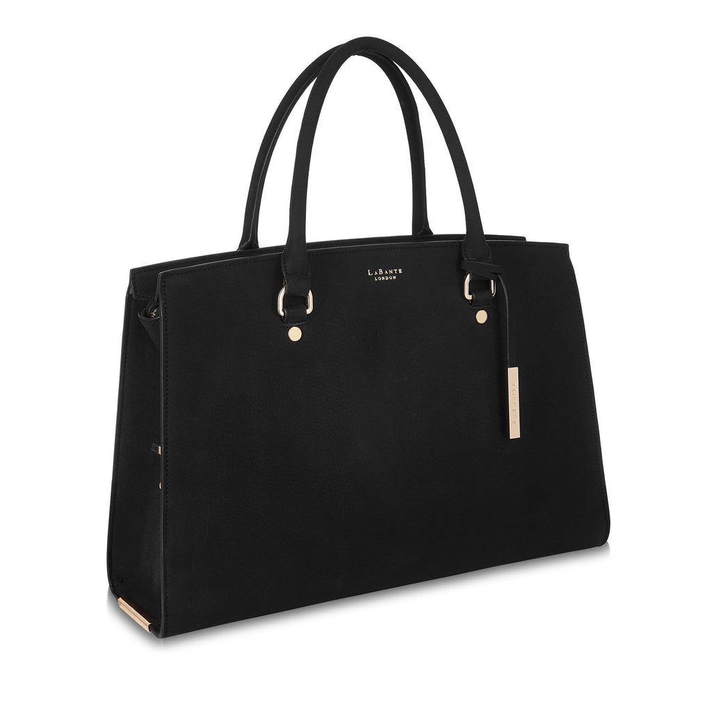 Black - Aricia Vegan Fashion Computer Bag