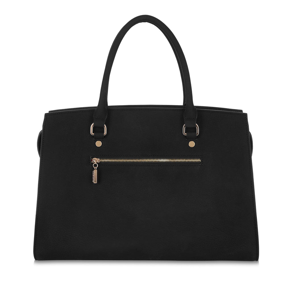 Black - Aricia Vegan Fashion Computer Bag