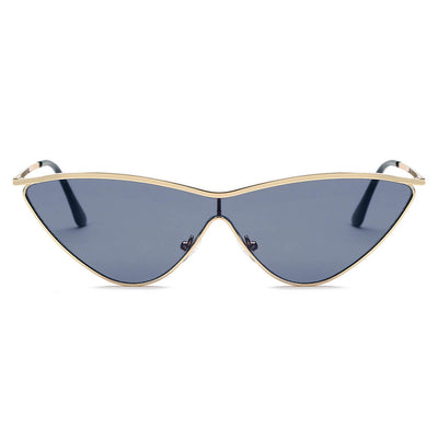SUSTYA -  Women Fashion Tinted Cat Eye Sunglasses