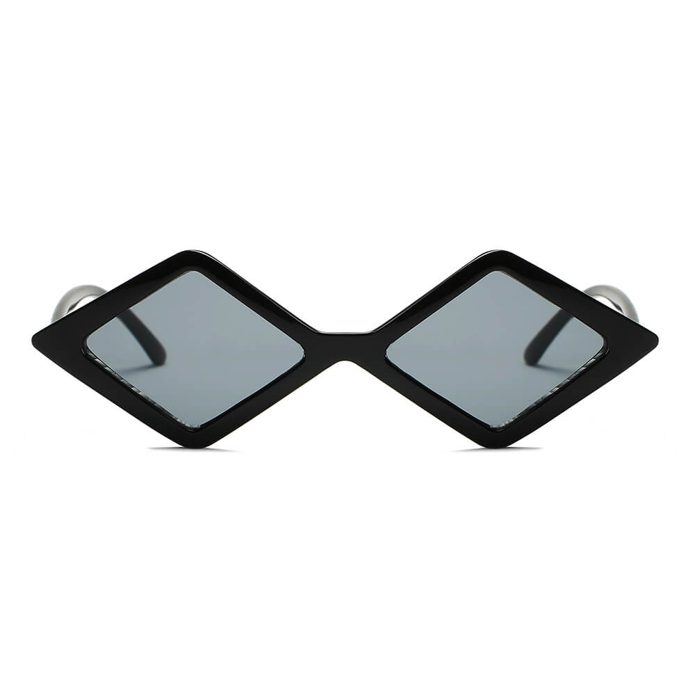 ARVADA | Women Modern Fashion Geometric Diamond Shape Sunglasses