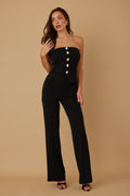 Classy Two Piece Sets With Oval Crystal Stone