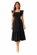 Women Dress For Party & Travel-Black (Size-XL) | D475